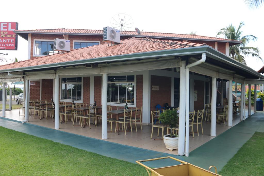 Hotel Pousada Vale Do Sol Em Pompéia Exteriör bild